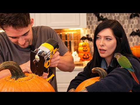 I Let My Inner German Carve the Pumpkin 🎃